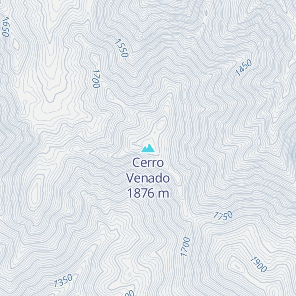 Map of Cerro Venado