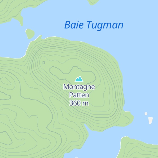 Map of Montagne Patten