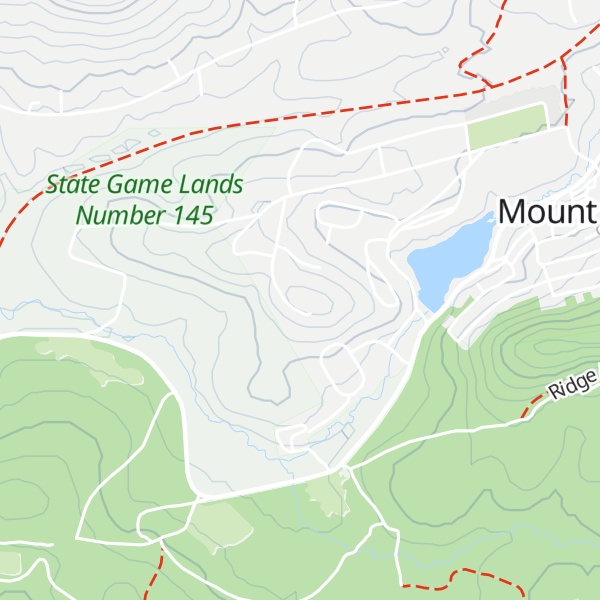 Map of Conewago Hill