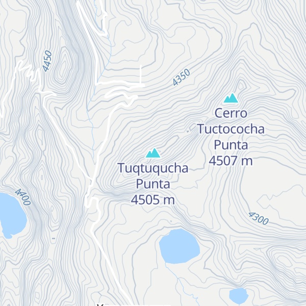 Map of Tuqtuqucha Punta