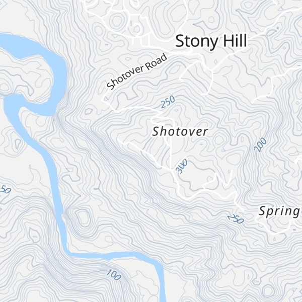 Map of Shotover