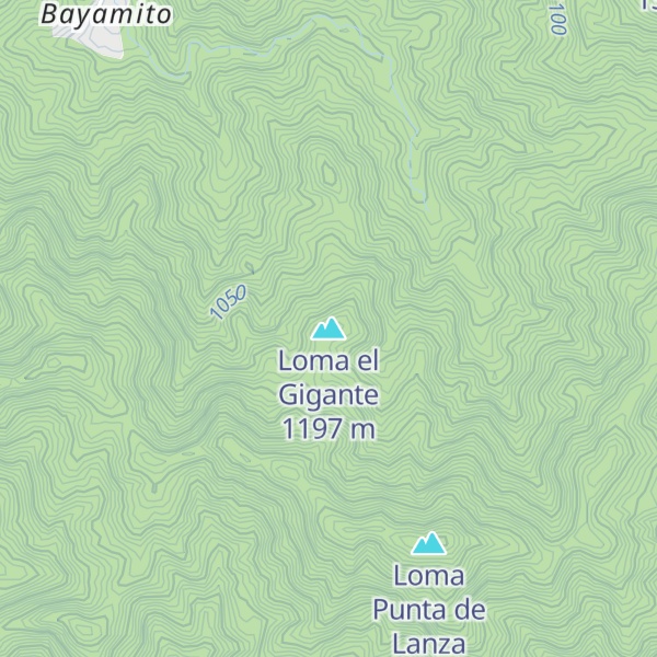 Map of Loma el Gigante