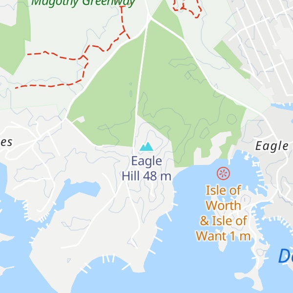 Map of Eagle Hill