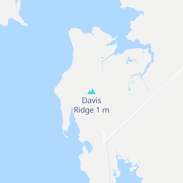 Map of Davis Ridge