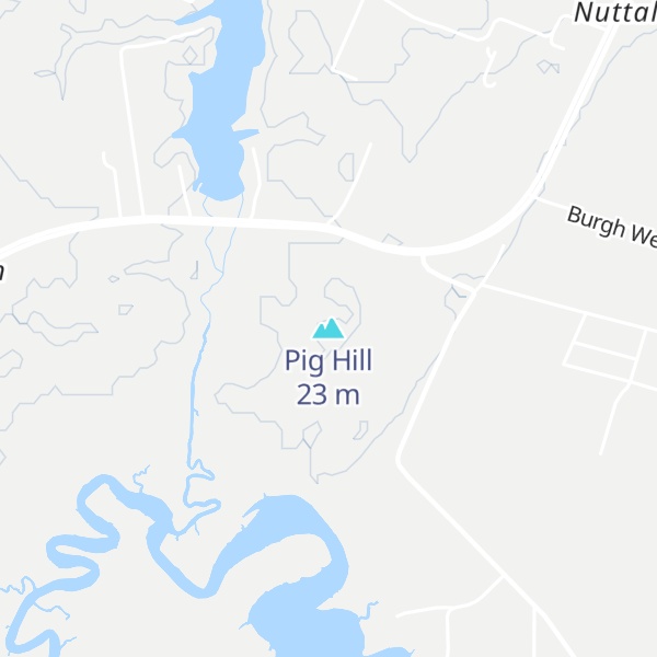 Map of Pig Hill