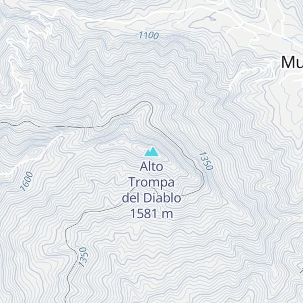 Map of Alto Trompa del Diablo