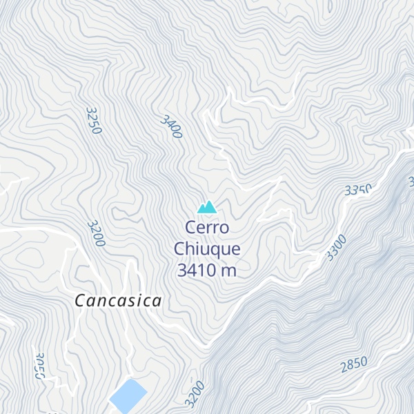 Map of Cerro Chiuque