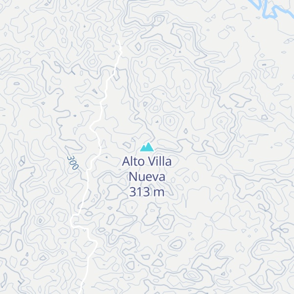 Map of Alto Villa Nueva