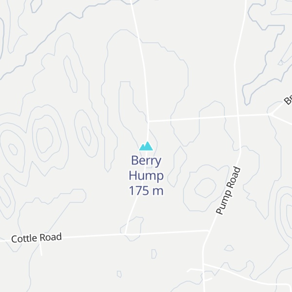 Map of Berry Hump