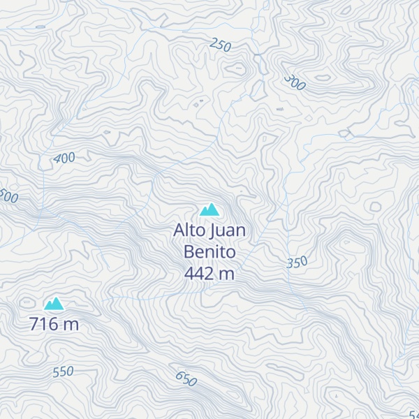 Map of Alto Juan Benito