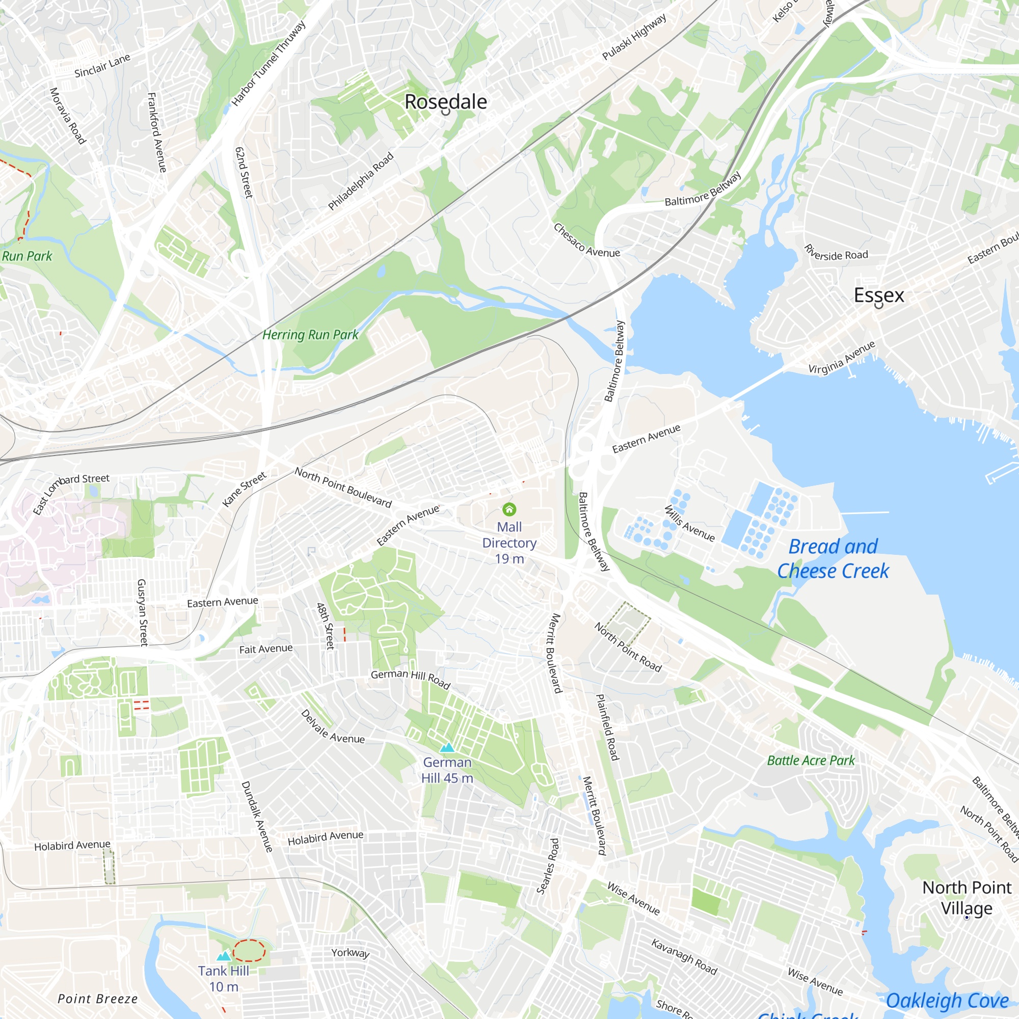 Mall Directory map