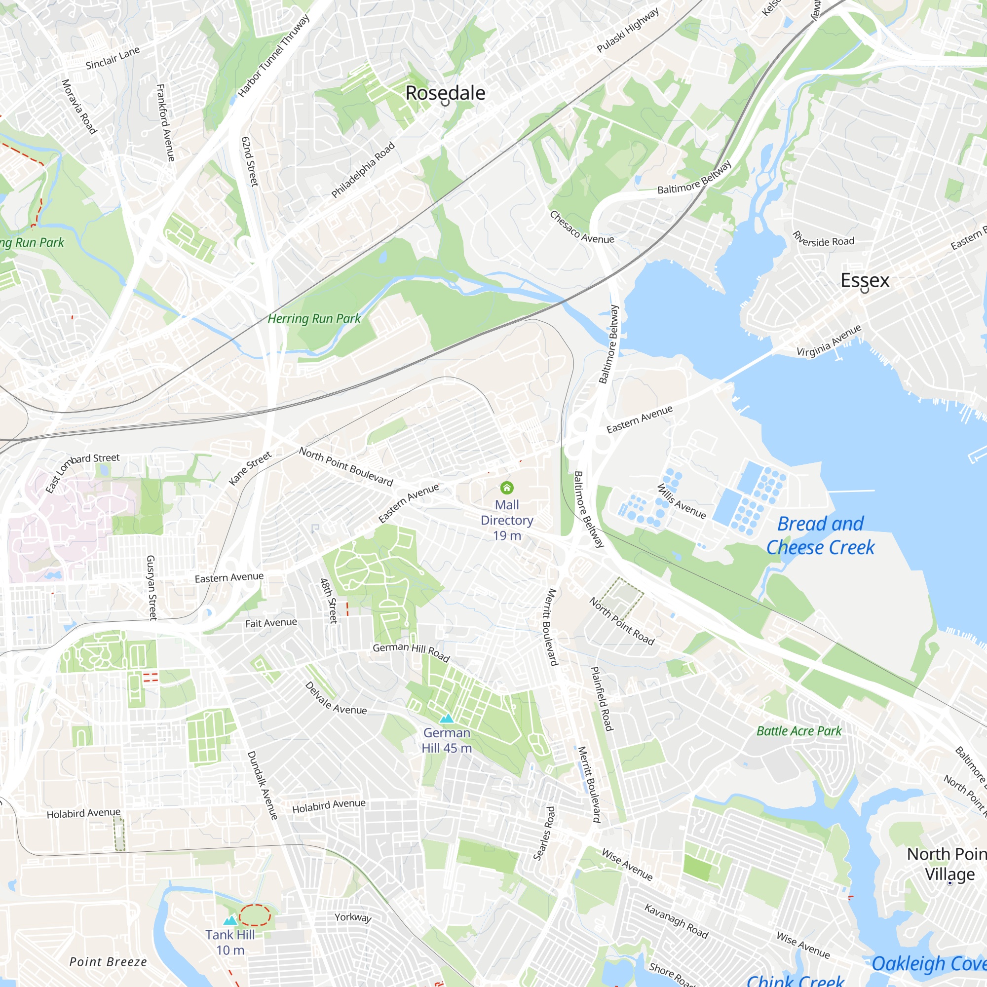 Mall Directory map