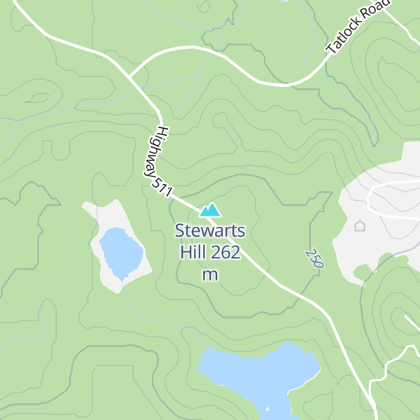 Map of Stewarts Hill