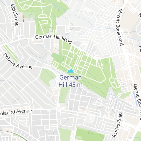 Map of German Hill