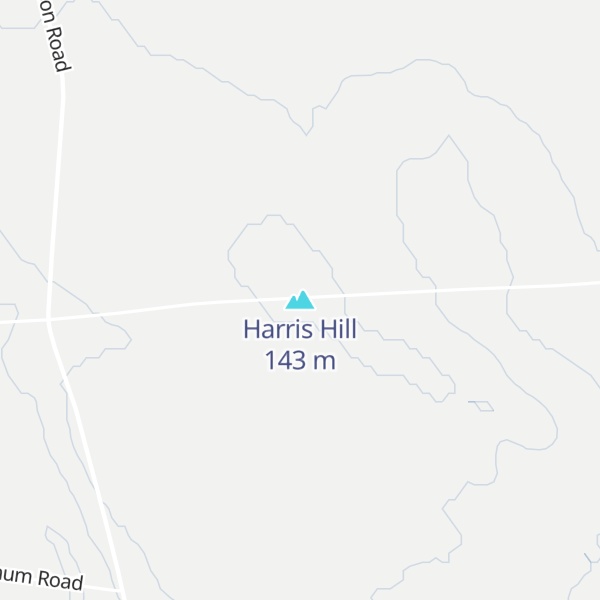 Map of Harris Hill