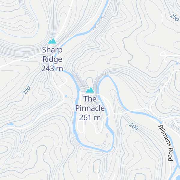 Map of The Pinnacle