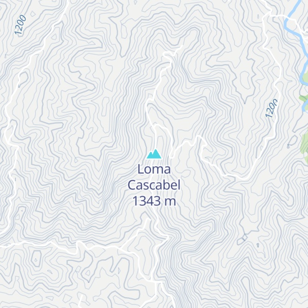 Map of Loma Cascabel
