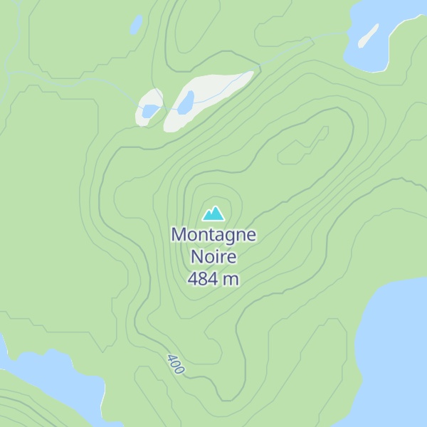 Map of Montagne Noire