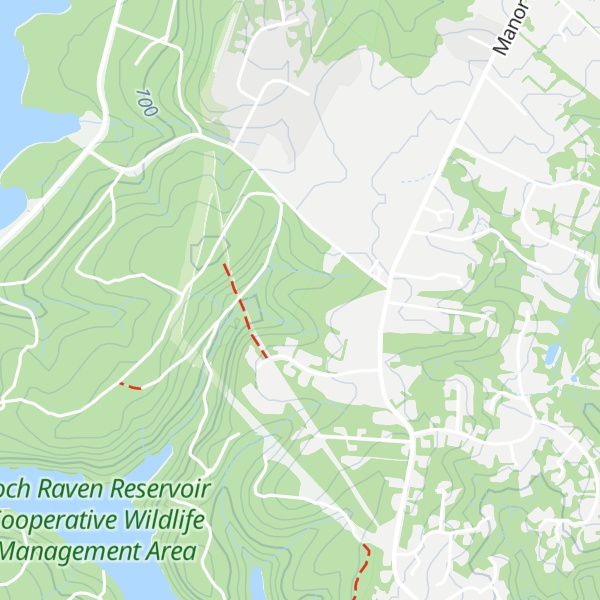 Map of Hugh's Hill