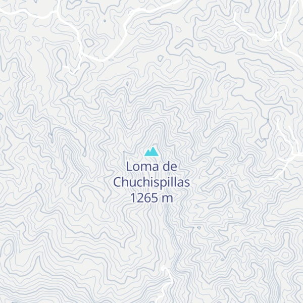 Map of Loma de Chuchispillas