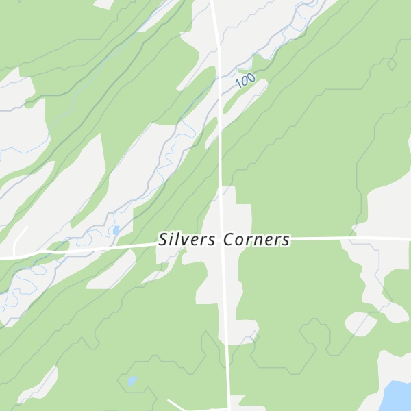 Map of Silvers Hill