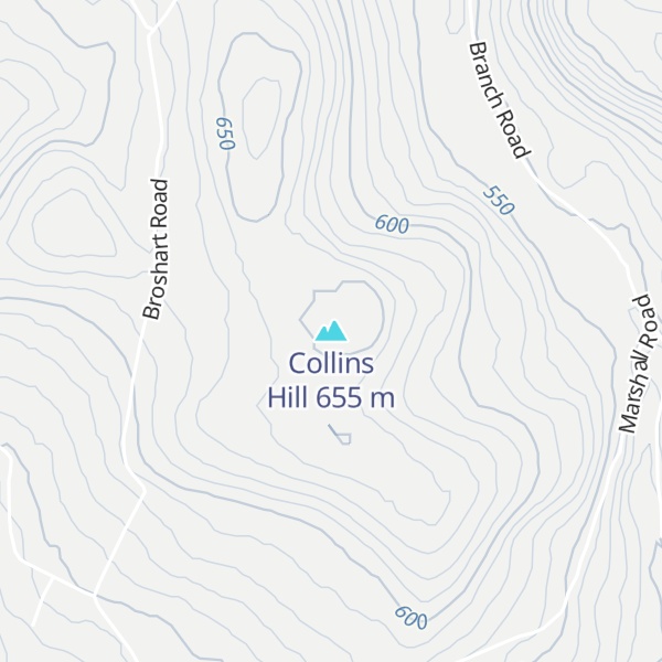 Map of Collins Hill