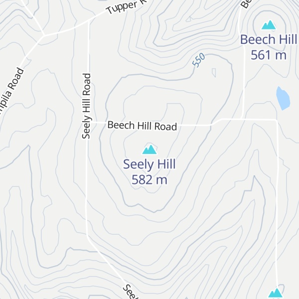 Map of Seely Hill
