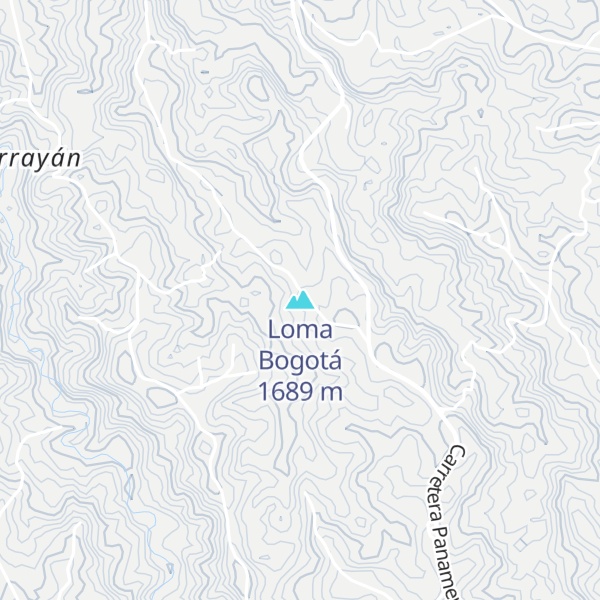 Map of Loma Bogotá