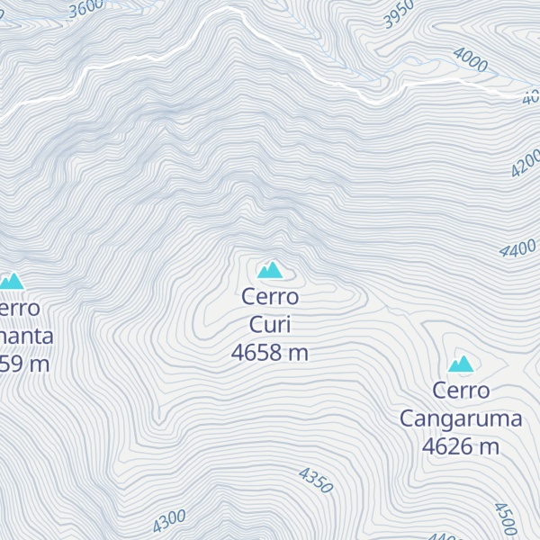 Map of Cerro Curi