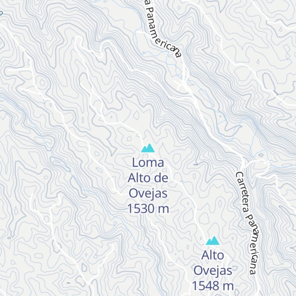 Map of Loma Alto de Ovejas