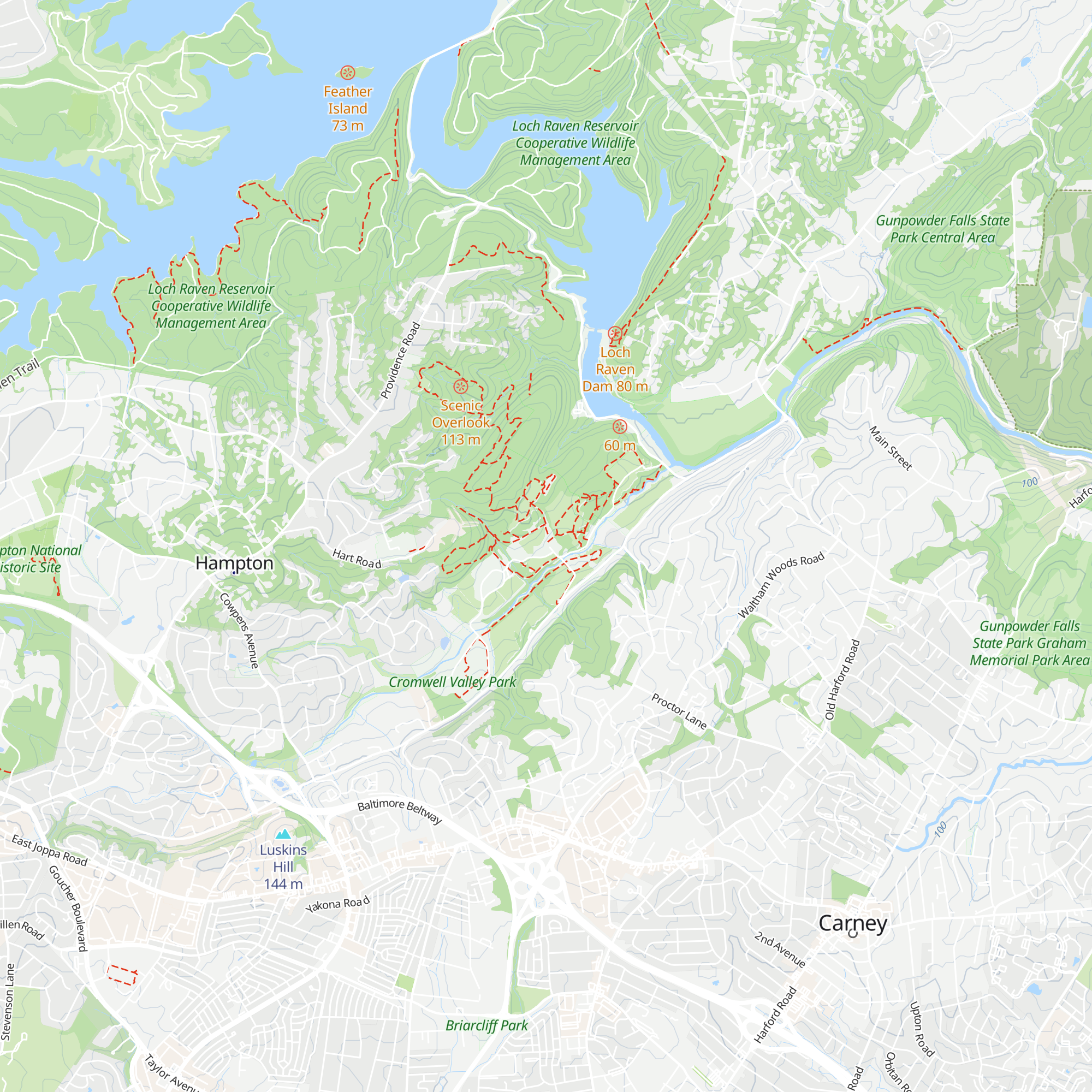 Willow Grove Nature Education Center map