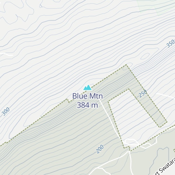 Map of Blue Mtn