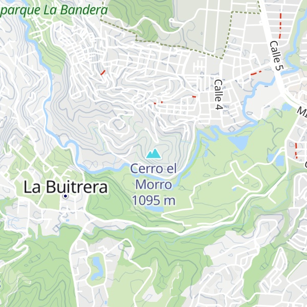 Map of Cerro el Morro
