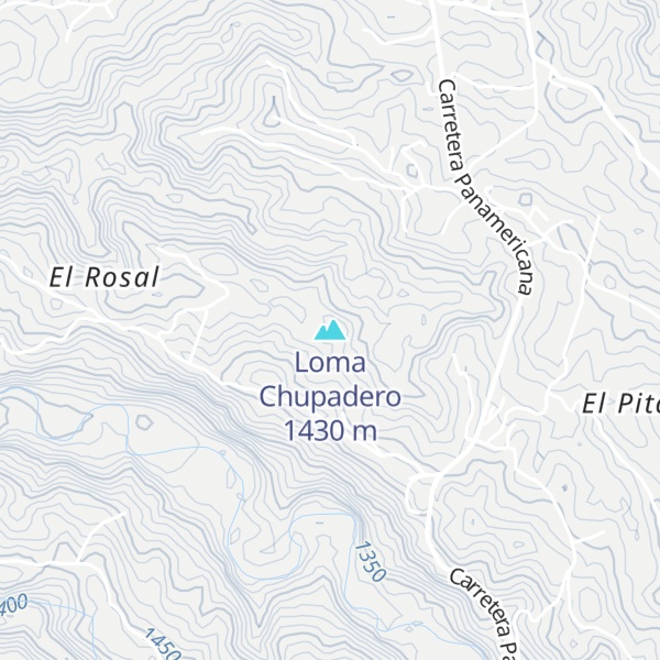 Map of Loma Chupadero