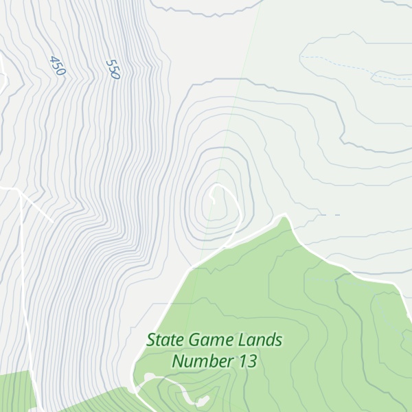 Map of North Mtn