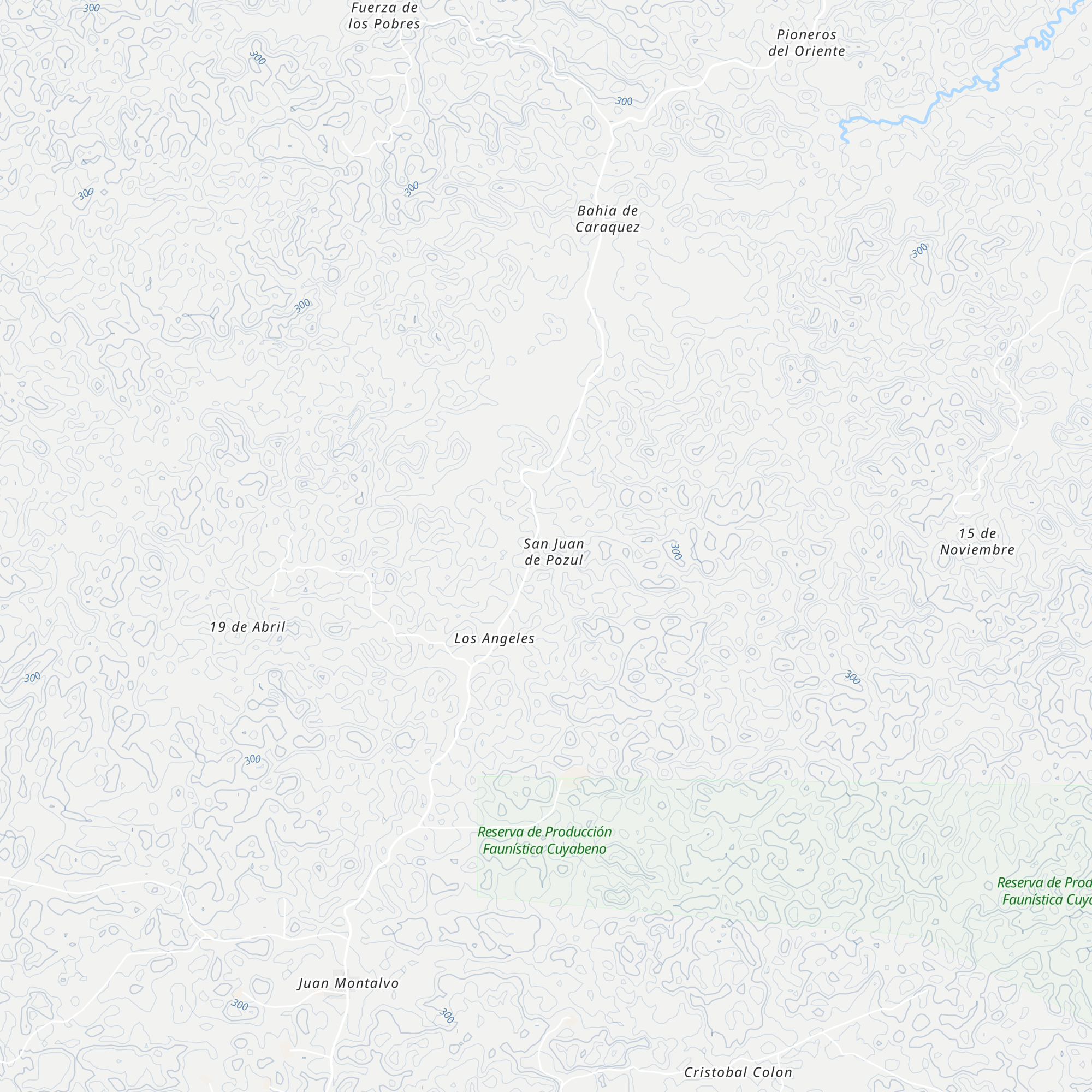 Caserio San Juan de Posul map