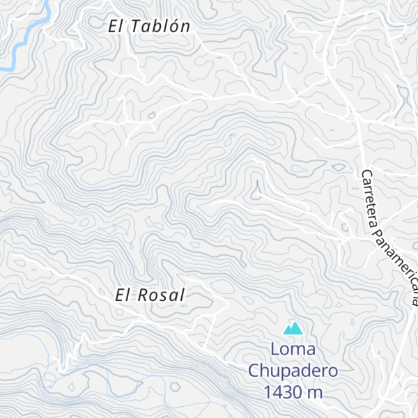 Map of Loma La Paja