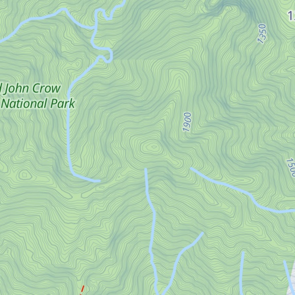 Map of Sugar Loaf Peak
