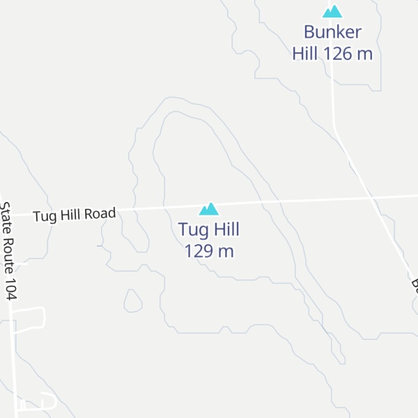 Map of Tug Hill