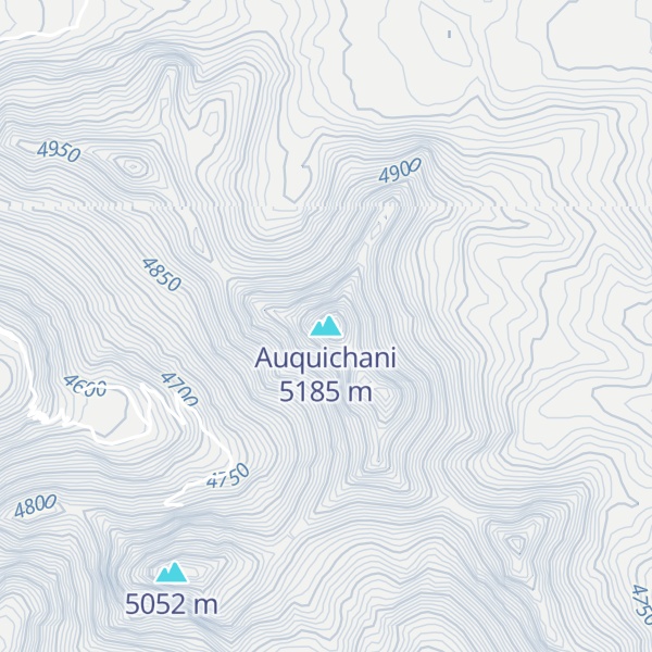 Map of Auquichani