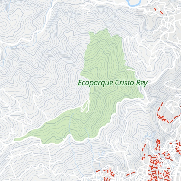Map of Cerro Los Cristales