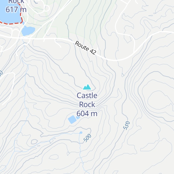 Map of Castle Rock
