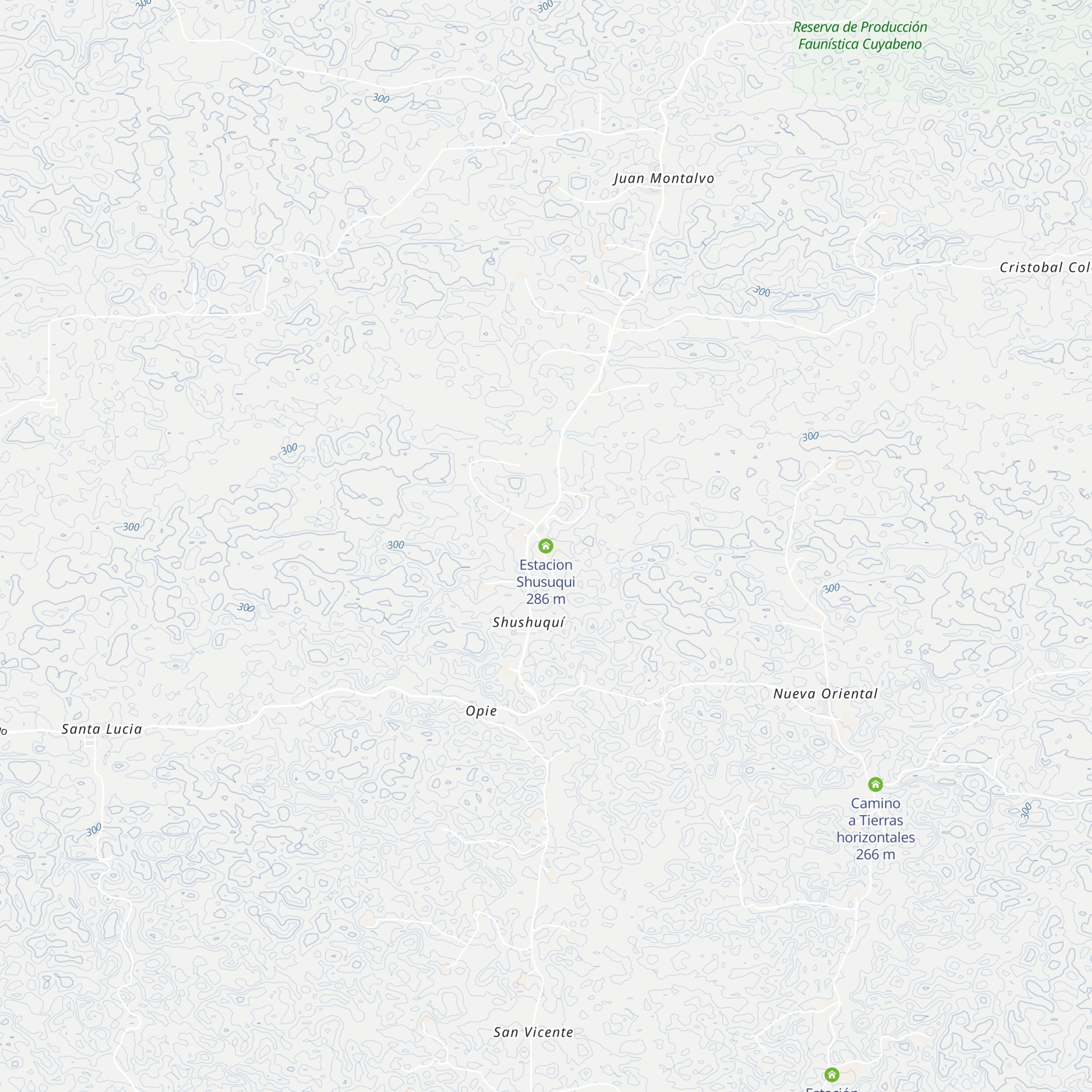 Estacion Shusuqui map