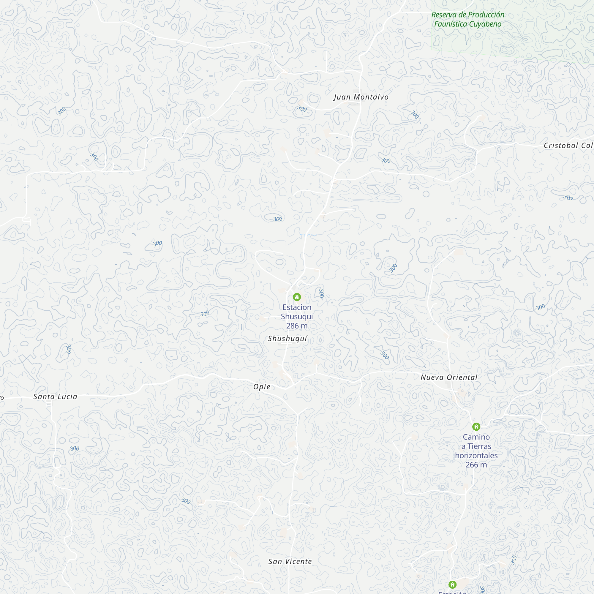Estacion Shusuqui map