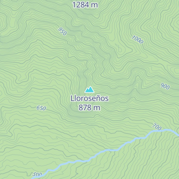 Map of Lloroseños