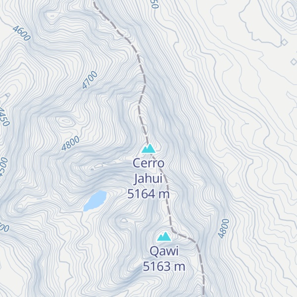 Map of Cerro Jahui