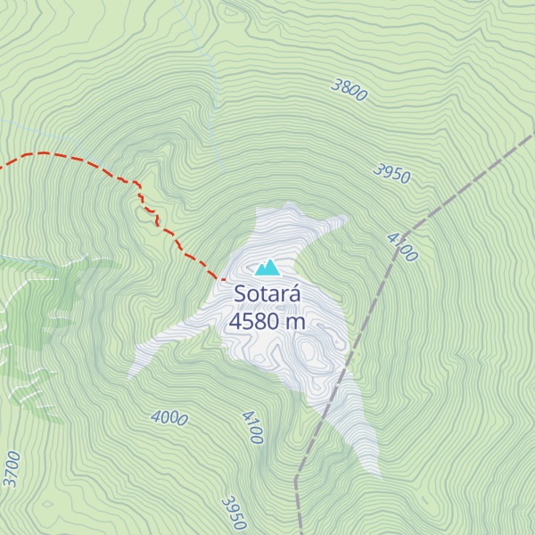 Map of Sotará