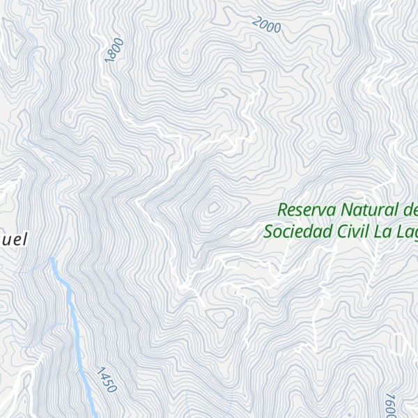 Map of Cerro Quesada