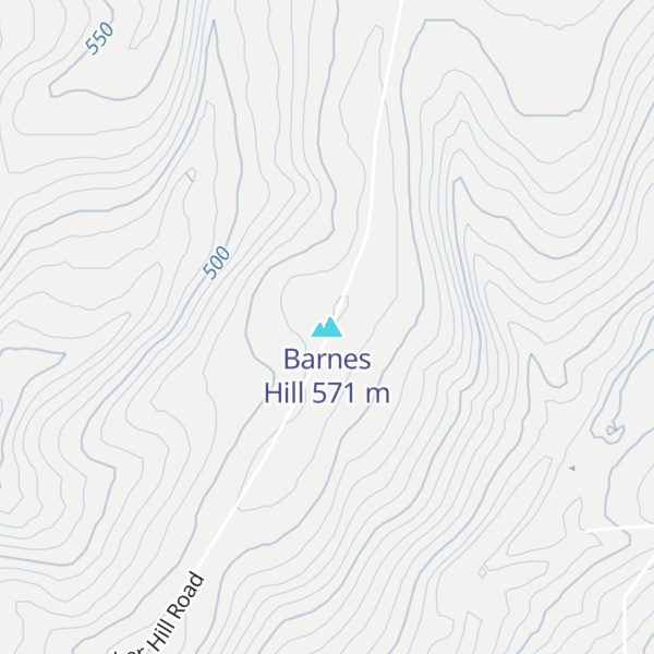 Map of Barnes Hill