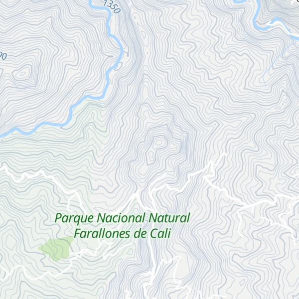 Map of Cuchilla Ventiadero